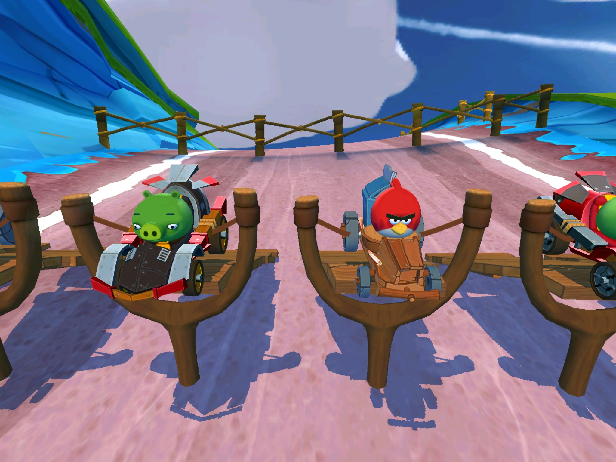 Angry Birds Go'dan ekran görüntüleri