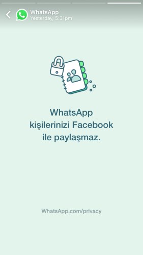WhatsApp Türkiye'den yeni açıklama: Kişisel mesajlarınızı göremeyiz