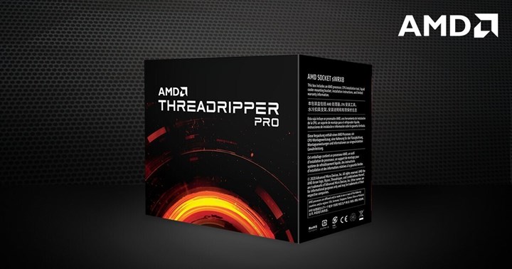 Ryzen Threadripper Pro işlemciler nihayet piyasada