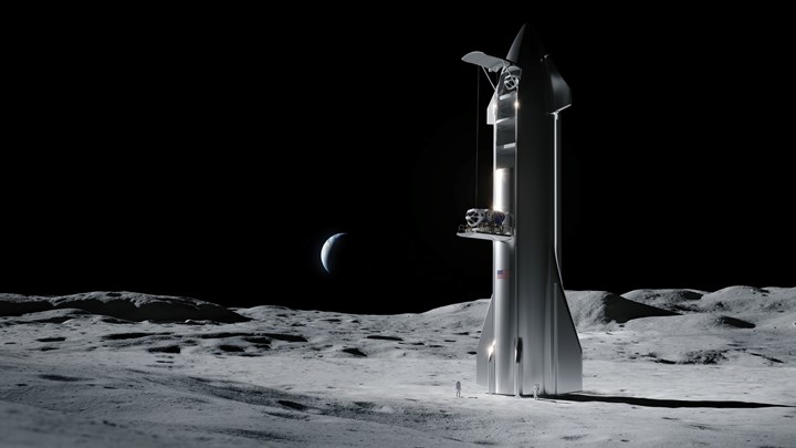 NASA, Ay yüzeyine insan indirecek araç için SpaceX ile anlaştı