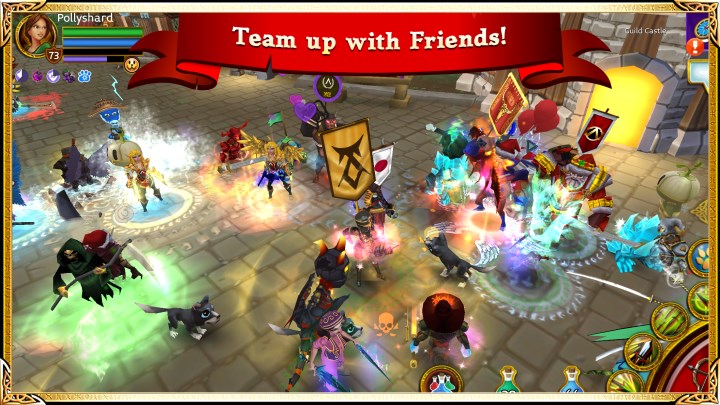 mobil açık dünya oyunu Arcane Legends