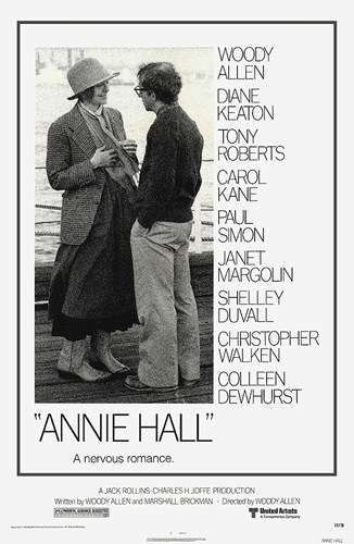 oscar ödüllü romantik komedi filmi Annie Hall