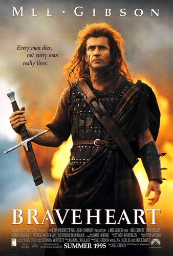 tüm zamanların en iyi savaş filmi Braveheart
