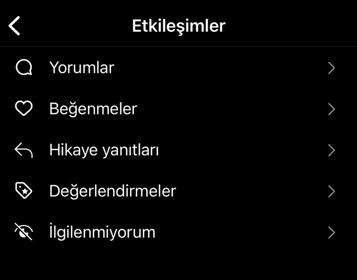 instagram beğendiğin gönderiler yok çözümü