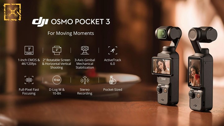 DJI Osmo Pocket 3 özellikleri