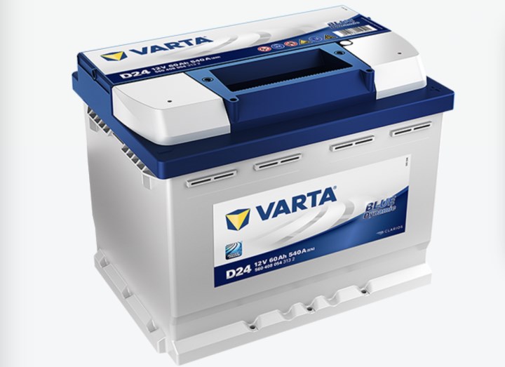 Varta 60 amper akü D24 540 EN Blue Dynamic