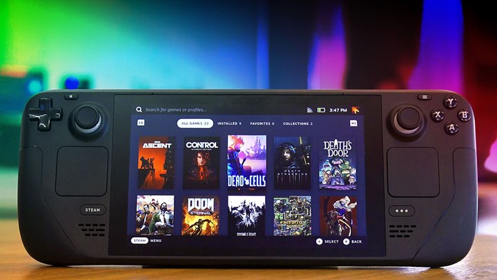 en iyi el konsolları Steam Deck LCD
