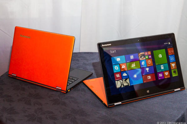 CES 2014: Lenovo, katlanabilir ekran yapısıyla dikkat çeken Yoga 2'yi yeniledi