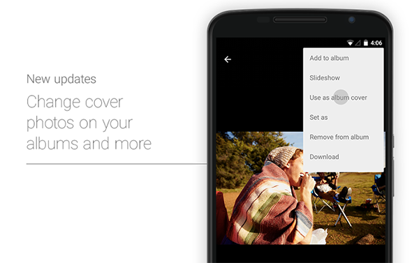 Android için Google Photos güncellendi