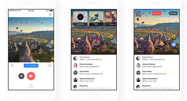 Facebook, Prisma'nın canlı video filtrelerini engelledi