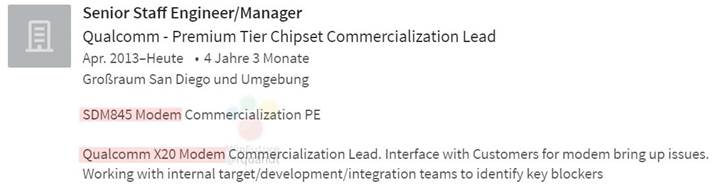 Snapdragon 845, 1.2Gbps indirme hızı sunan X20 modemle gelecek