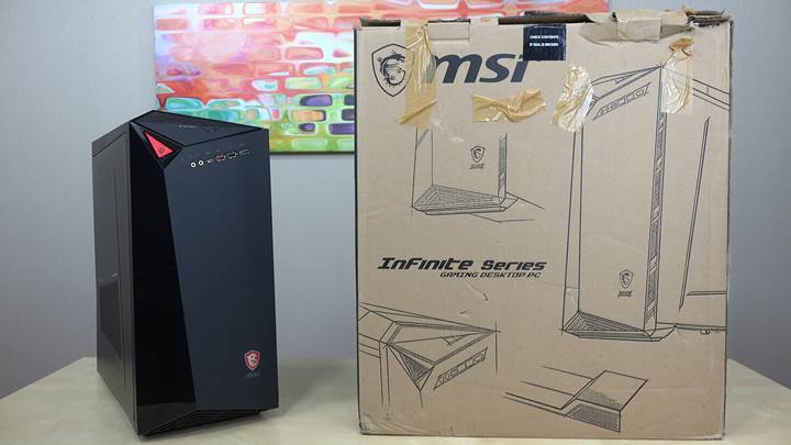 MSI Infinite A incelemesi 'Tempered Glass panelli, hazır oyuncu sistemi'