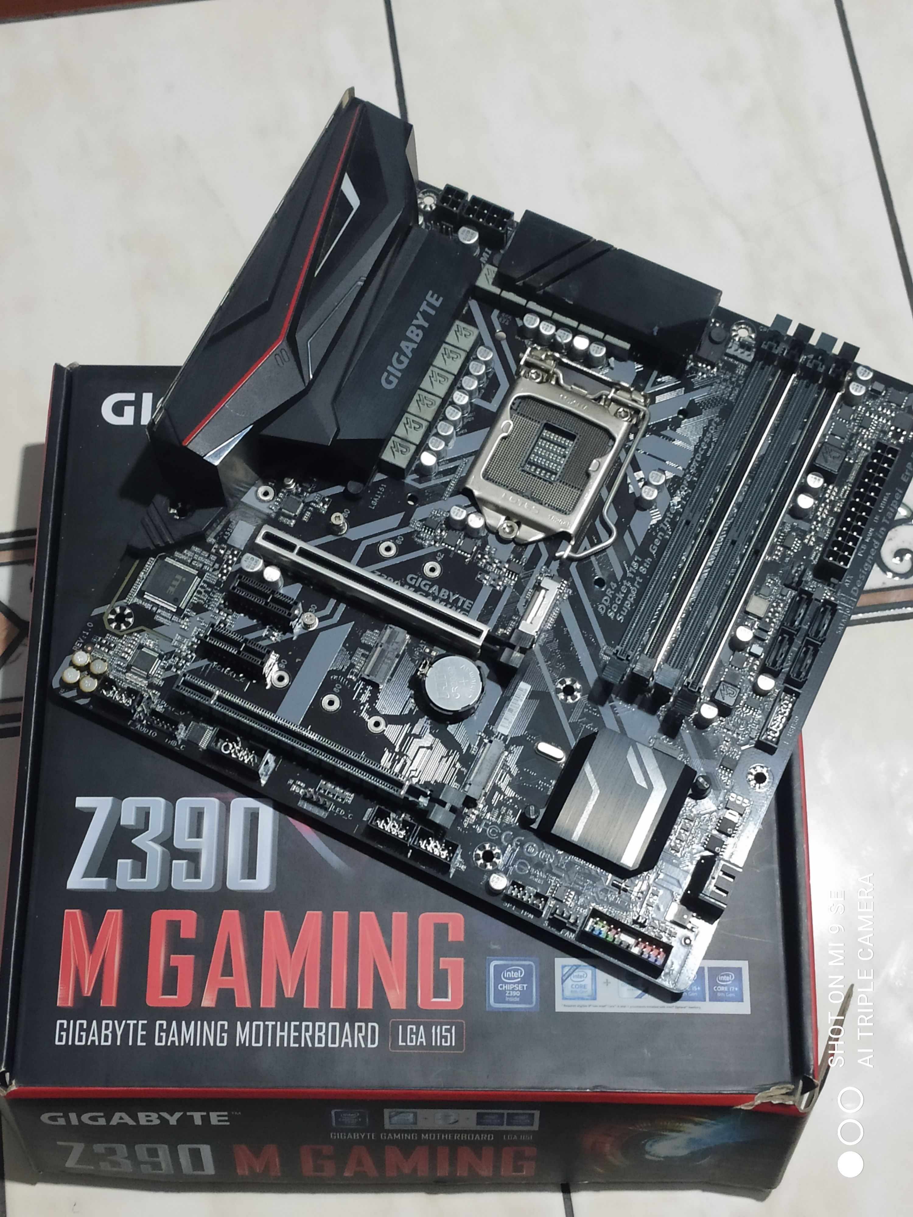 -SATILDI- Gigabyte Z390 Gaming M DDR4 4266MHz(OC)