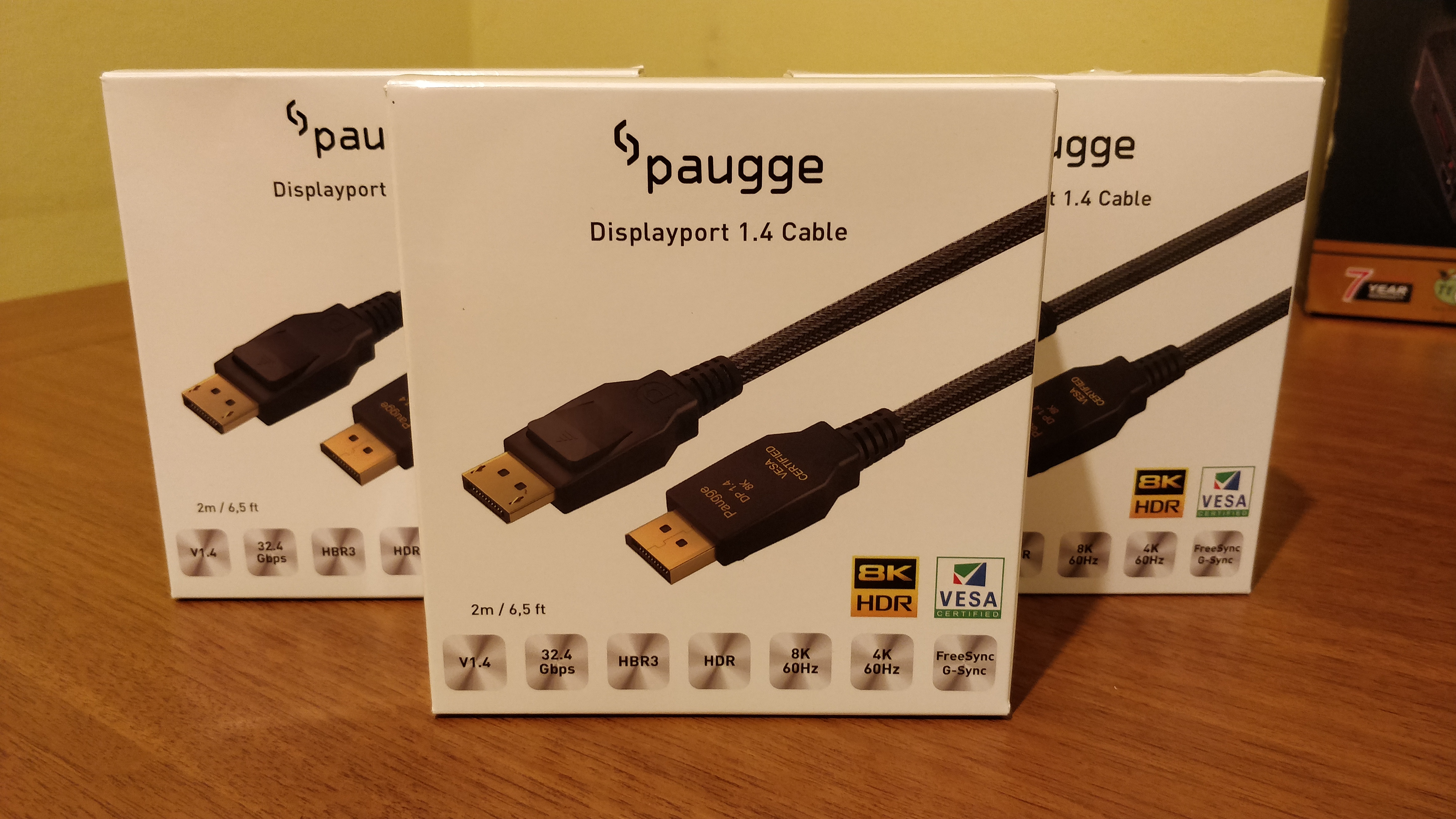 Paugge dP Cablo 2/4/8K 2M uSa
