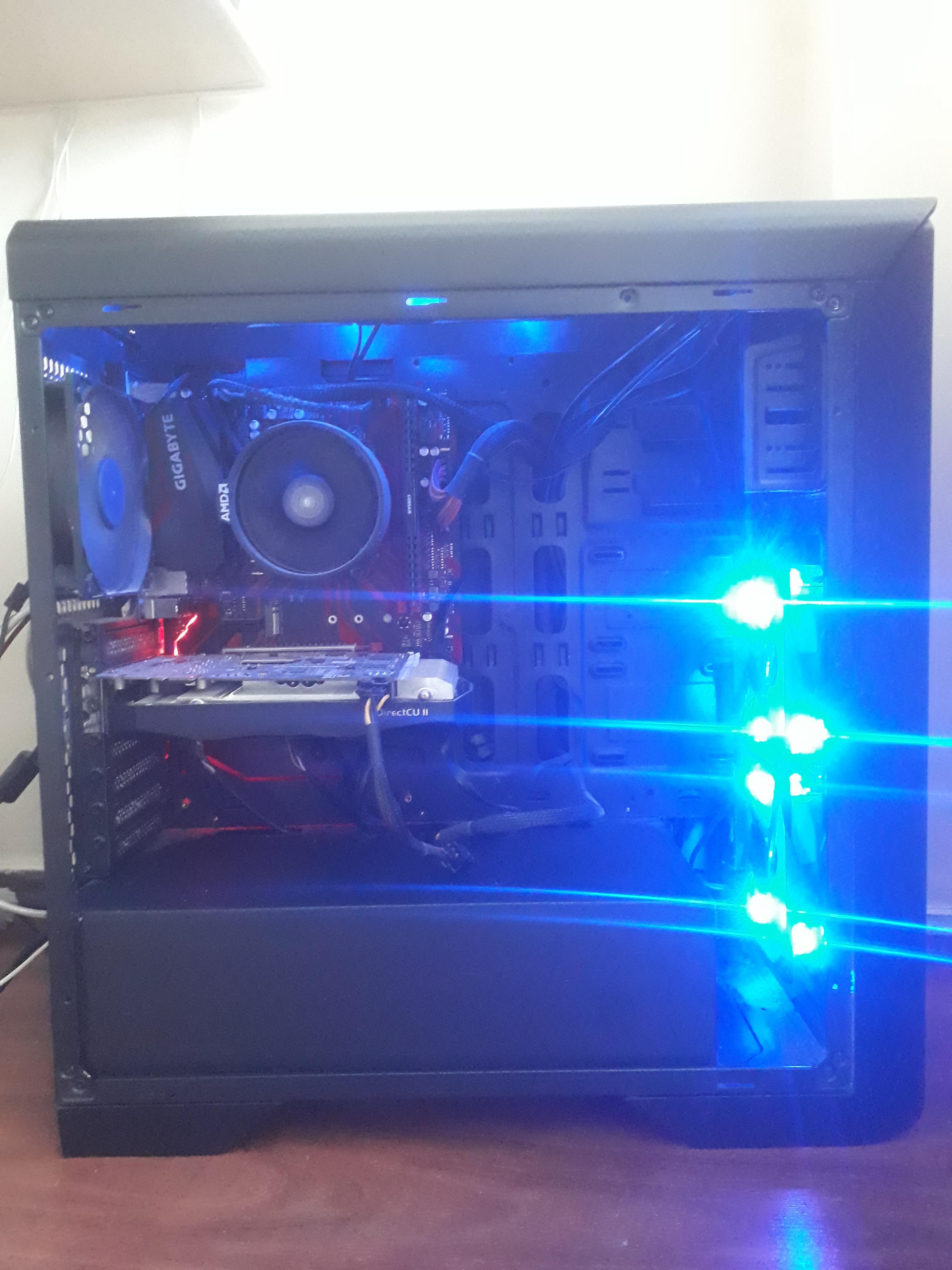 Komple Kasa 3250TL- AMD Ryzen 5 1600 AF + Asus Gtx 760 + Gigabyte B450M Gaming 3600 MHz (OC) DDR4