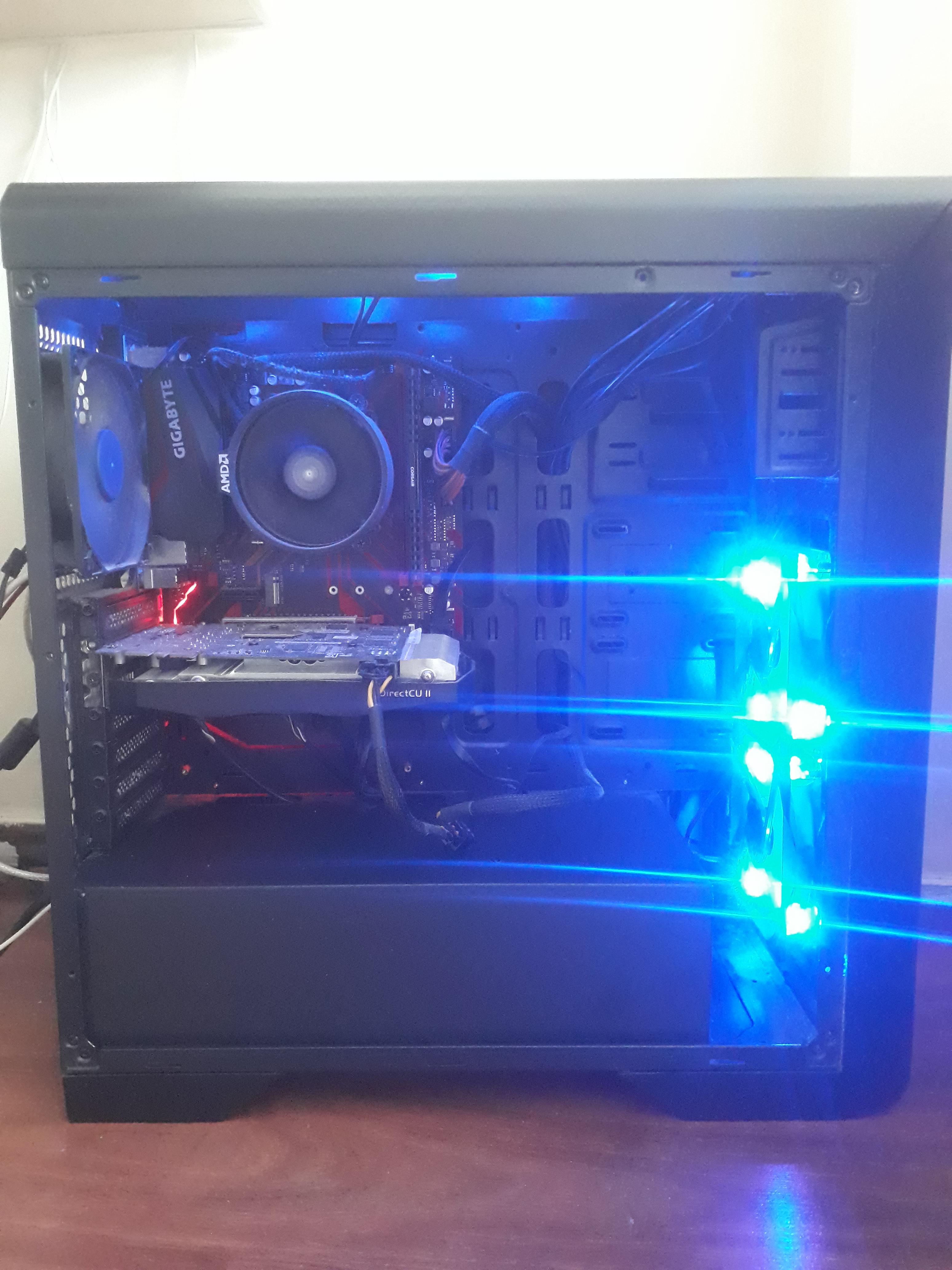 Komple Kasa 3250TL- AMD Ryzen 5 1600 AF + Asus Gtx 760 + Gigabyte B450M Gaming 3600 MHz (OC) DDR4