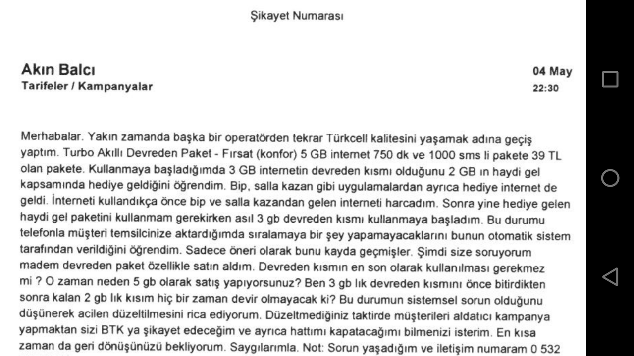 Turkcell Kampanyalar ve Paket Tavsiyeleri [ANA KONU] | DonanımHaber Forum »  Sayfa 5