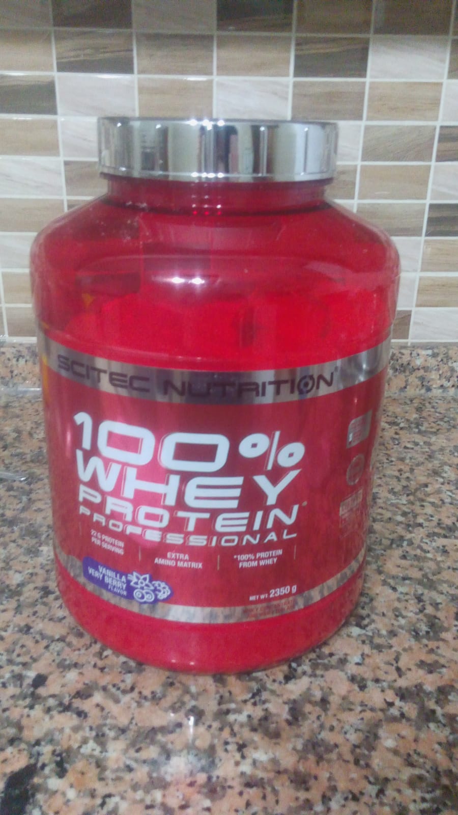 Scitec whey protein tozu 5 günlük