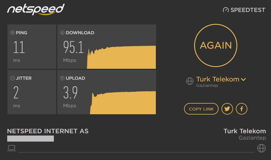 AKK Kalktı Hızım 1 Mbps Oldu İnternet Kullanılamıyor