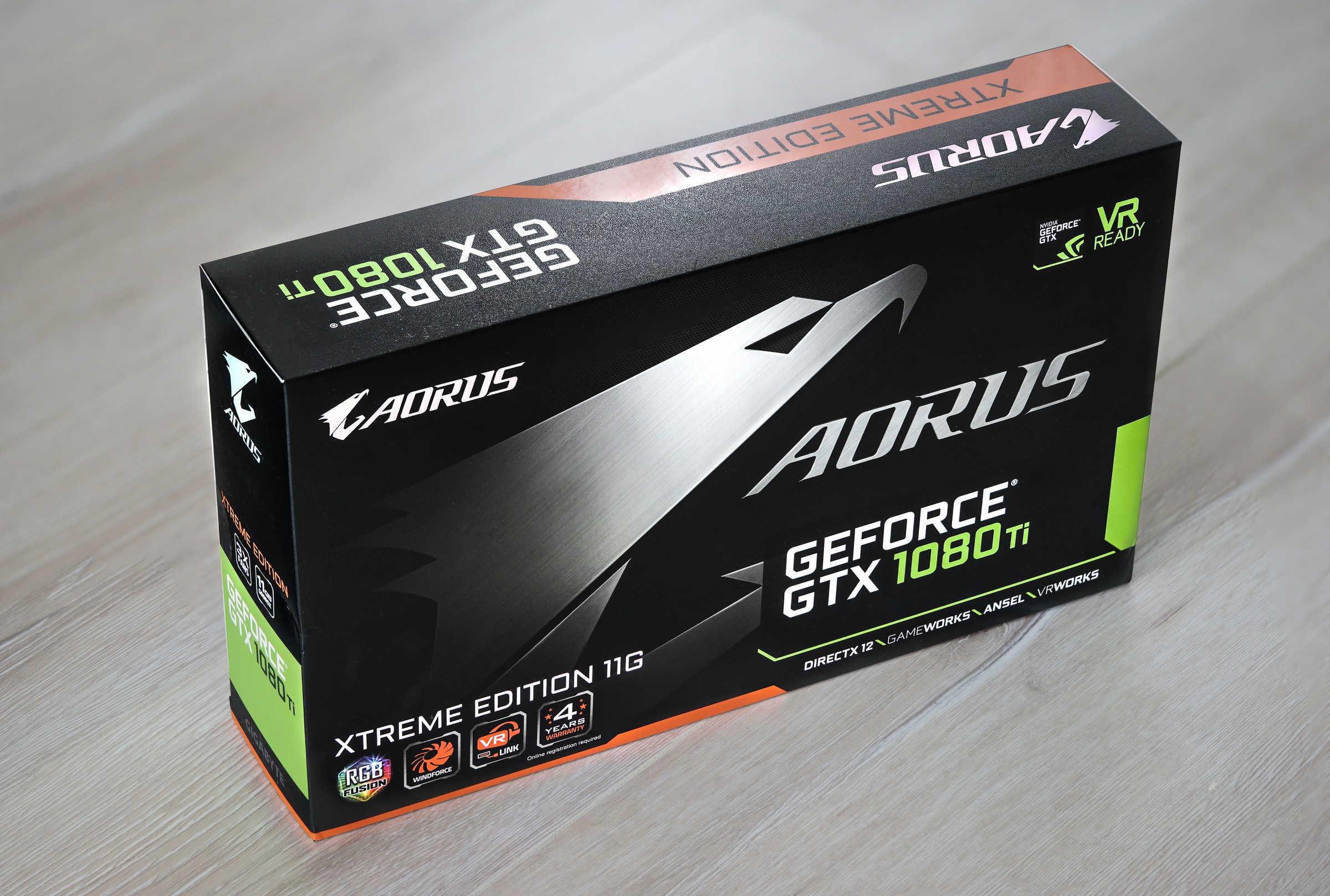 Gigabyte Aorus Extreme GTX 1080Ti - SIFIR-açılmamış kutu