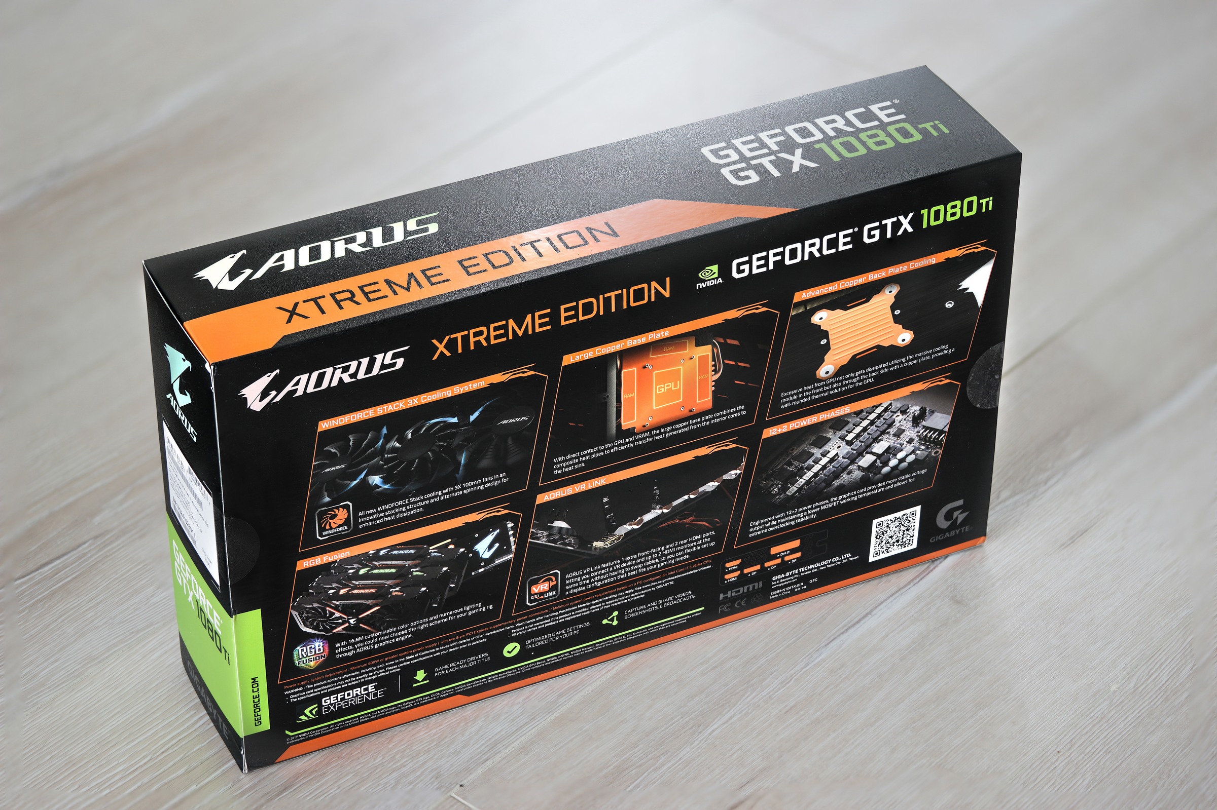 Gigabyte Aorus Extreme GTX 1080Ti - SIFIR-açılmamış kutu