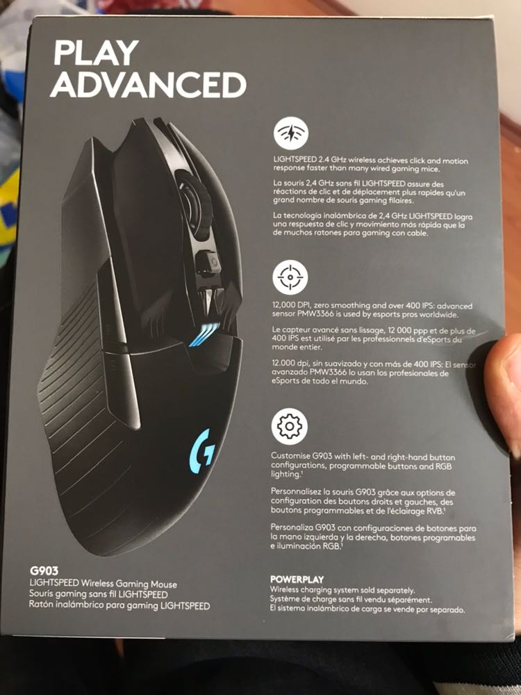 SATILDI SIFIR LOGITECH G903 POWERPLAY MOUSE 600 TL (TÜRKİYE'DE YOK, DAHA İYİSİ YOK) RESİMLİ İLAN