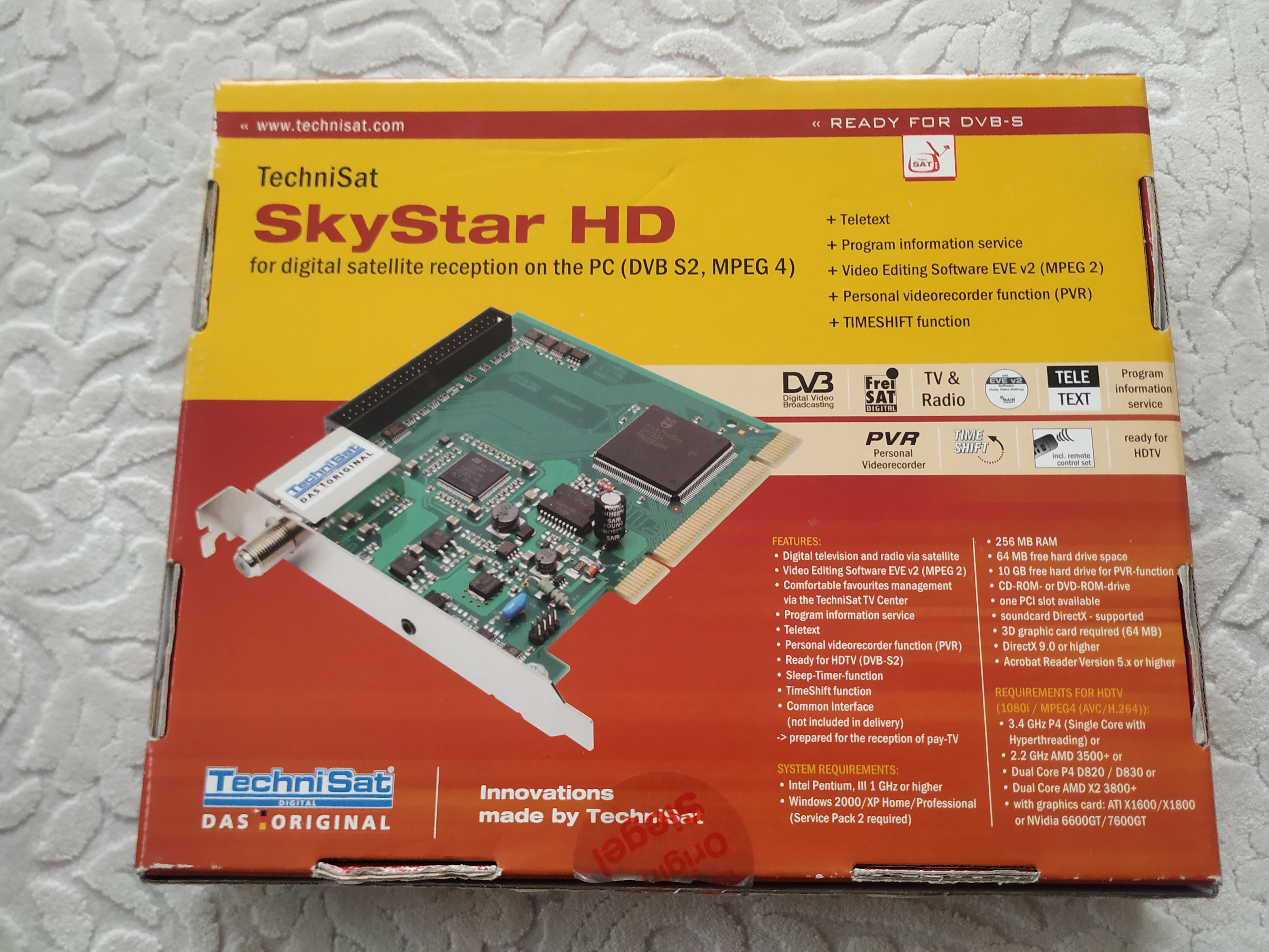 SATILIK SKYSTAR HD TV KARTI (4K GÖSTERİYOR)