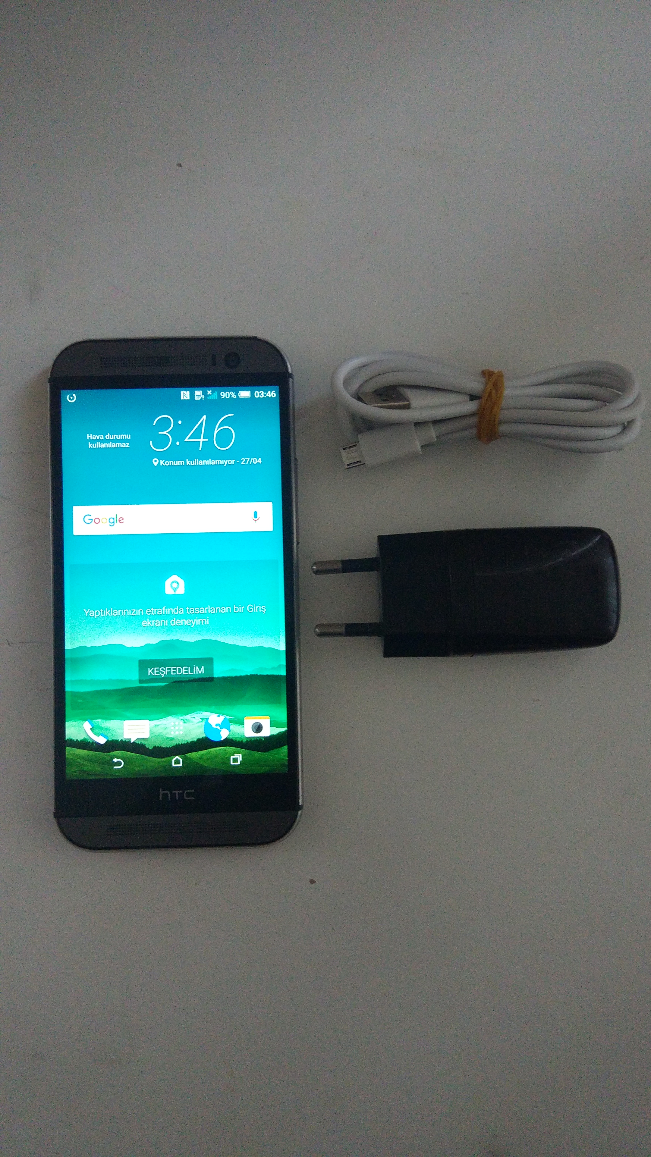 HTC One M8s (Yurtiçi Kayıtlı & Tertemiz)