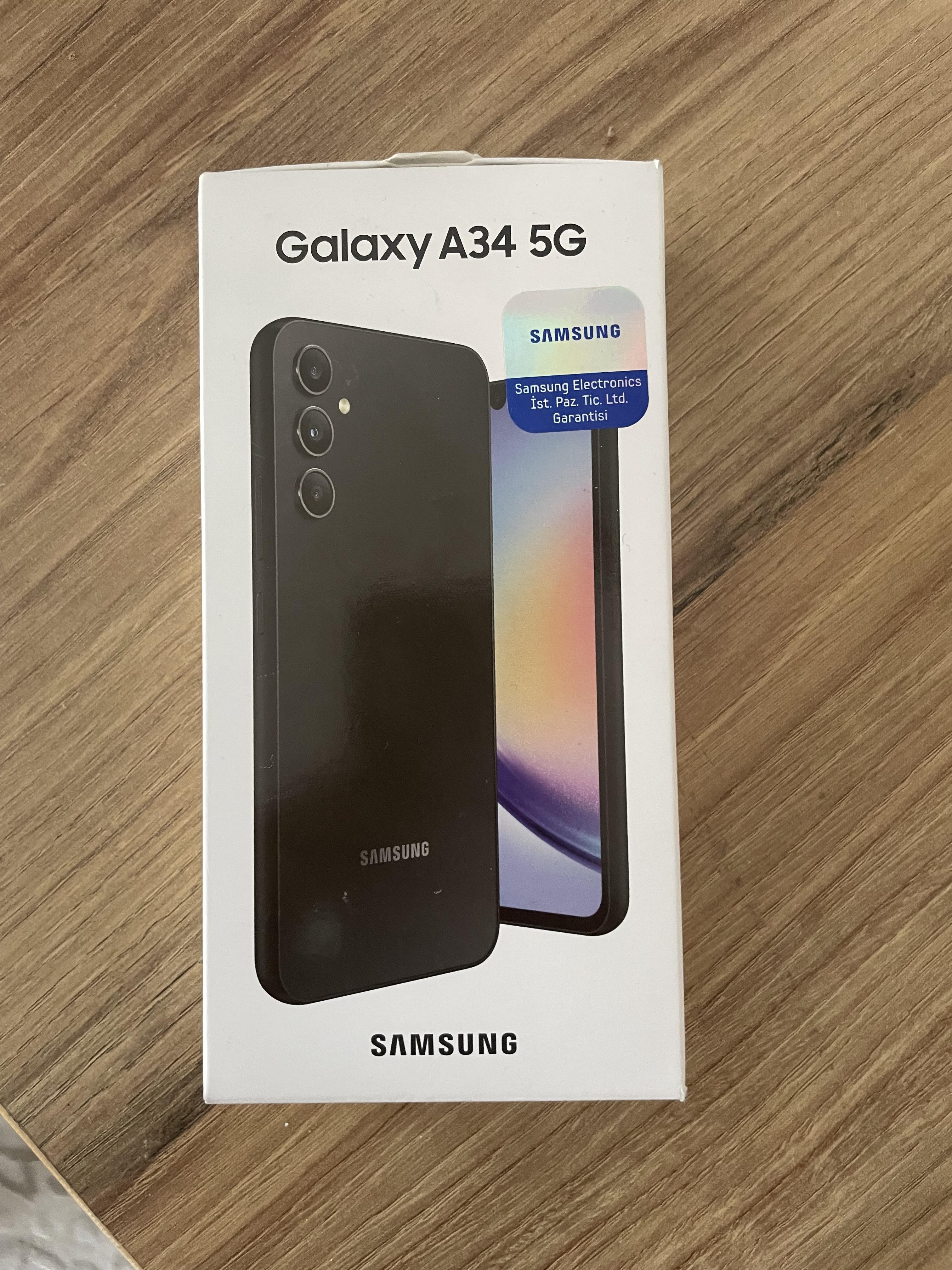 Samsung Galaxy A34 8/256 4 Günlük 24 Ay Garantili