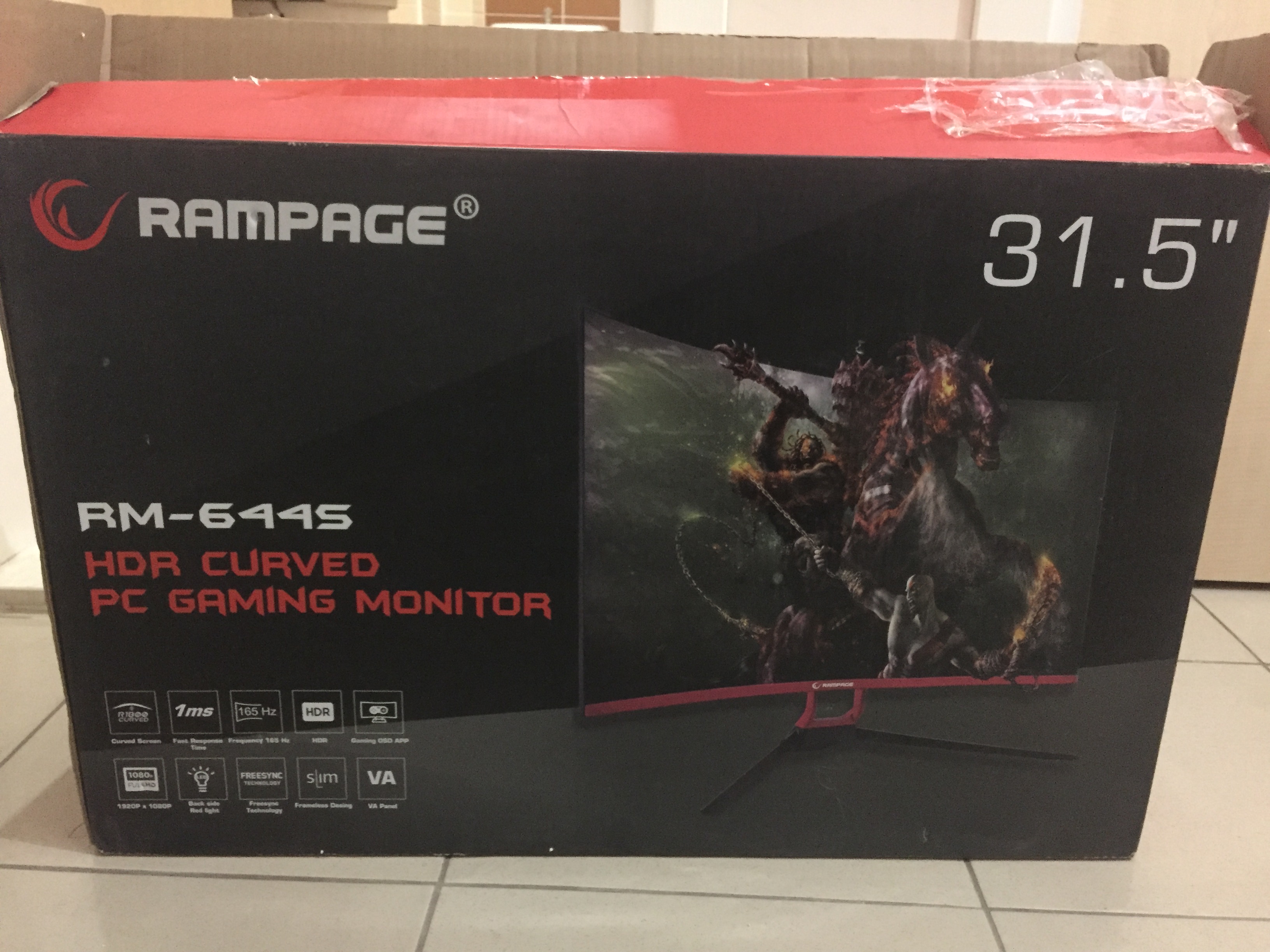 Rampage RM-644S HDR 31,5 inç 165Hz 1 Ms Curved Oyuncu Monitörü (Garantili)  | DonanımHaber Forum