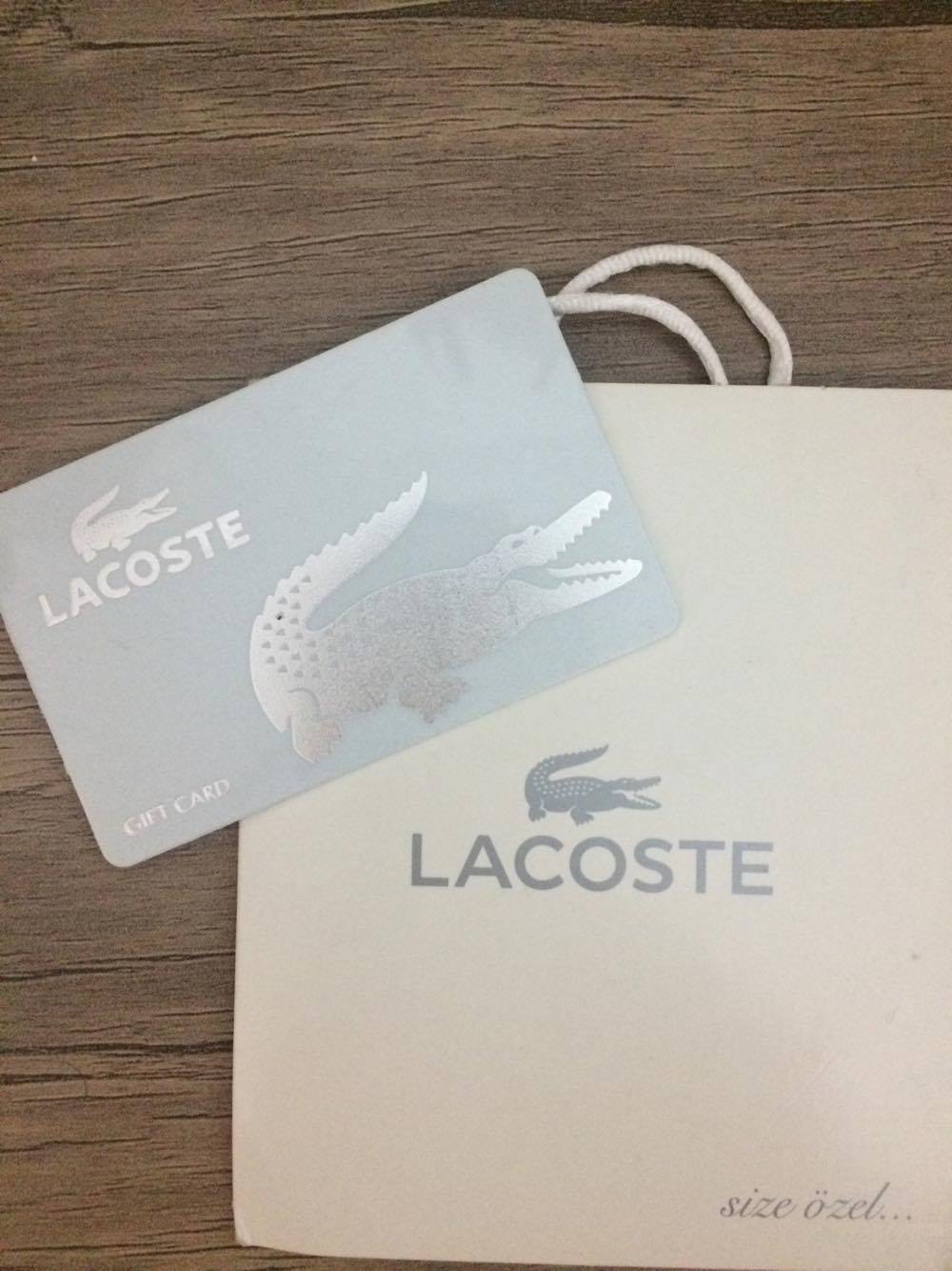 Lacoste Gift Card | DonanımHaber Forum