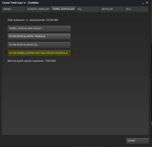 GTA5 - ERR-GFX-D3D-INIT Hatası Çözümü. | DonanımHaber Forum