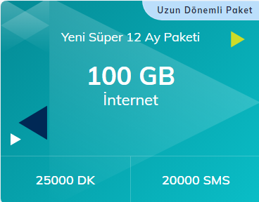 12 Ay 100 GB İnternet: Yeni Süper Yaz Kampanyası | DonanımHaber Forum