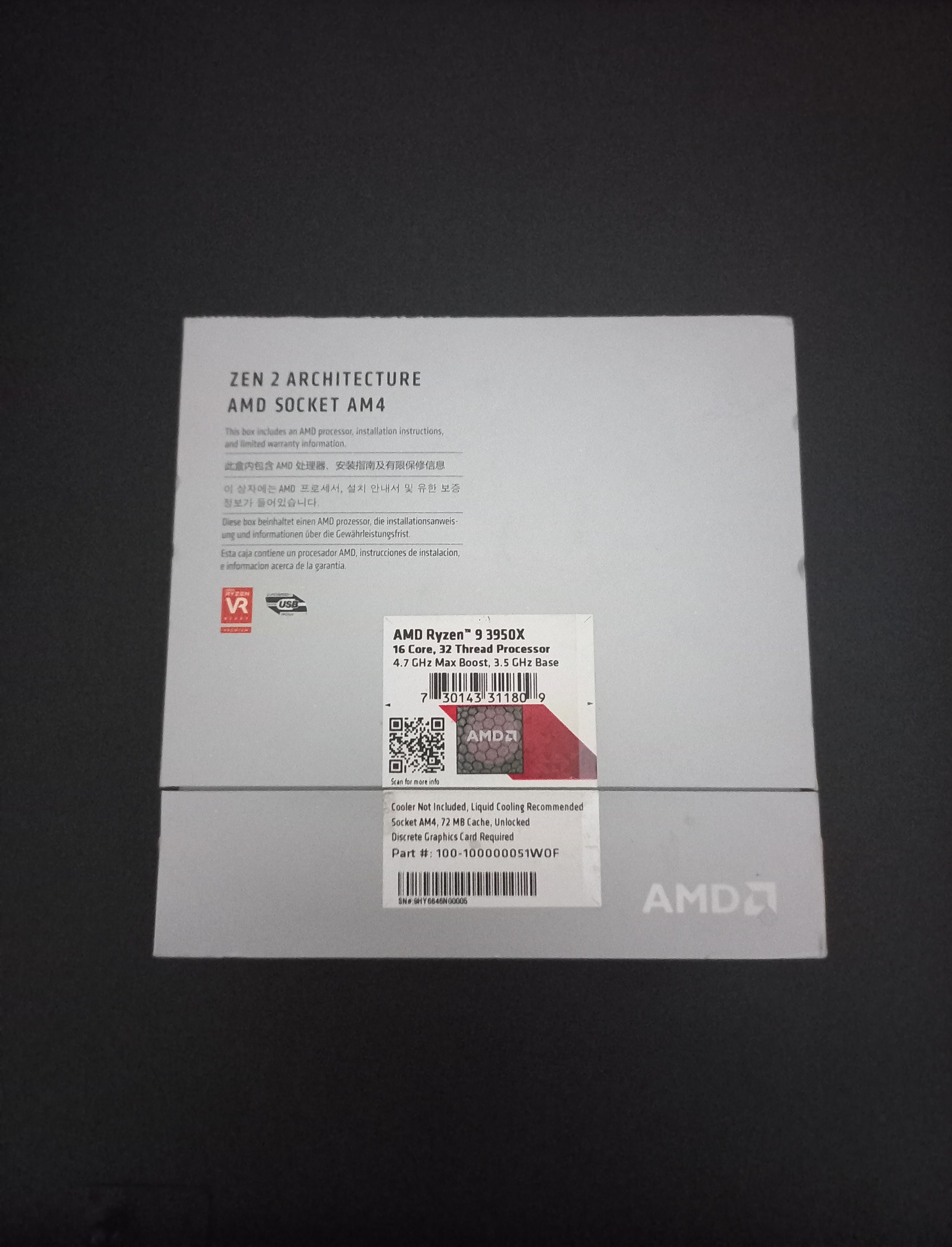 SATILDI] AMD Ryzen 9 3950X 3.50GHz 72MB Soket AM4 işlemci (Fansız) |  DonanımHaber Forum