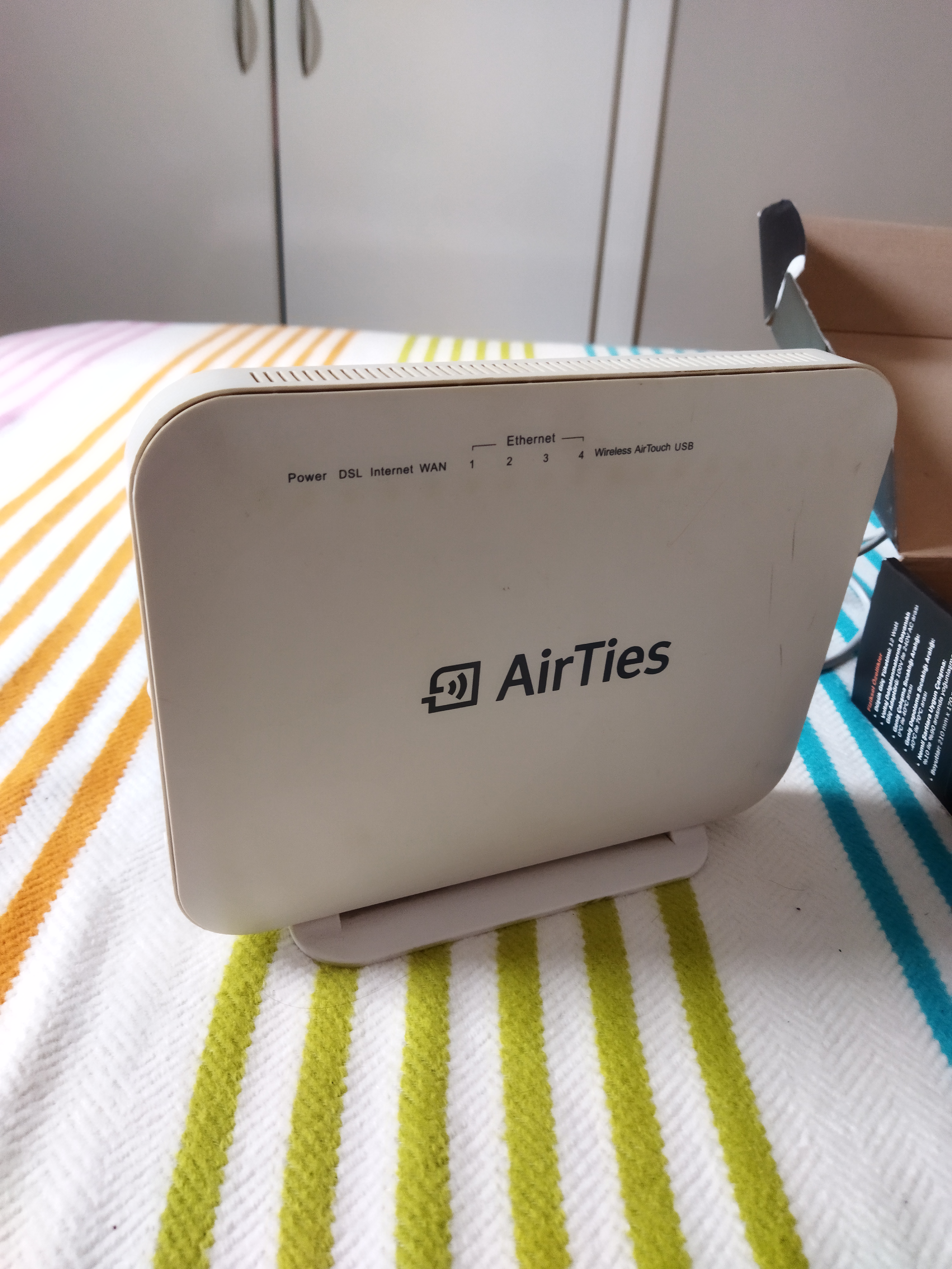 Satılık Airties Air 5650 ADSL2+/VDSL2/Fiber Modem | DonanımHaber Forum