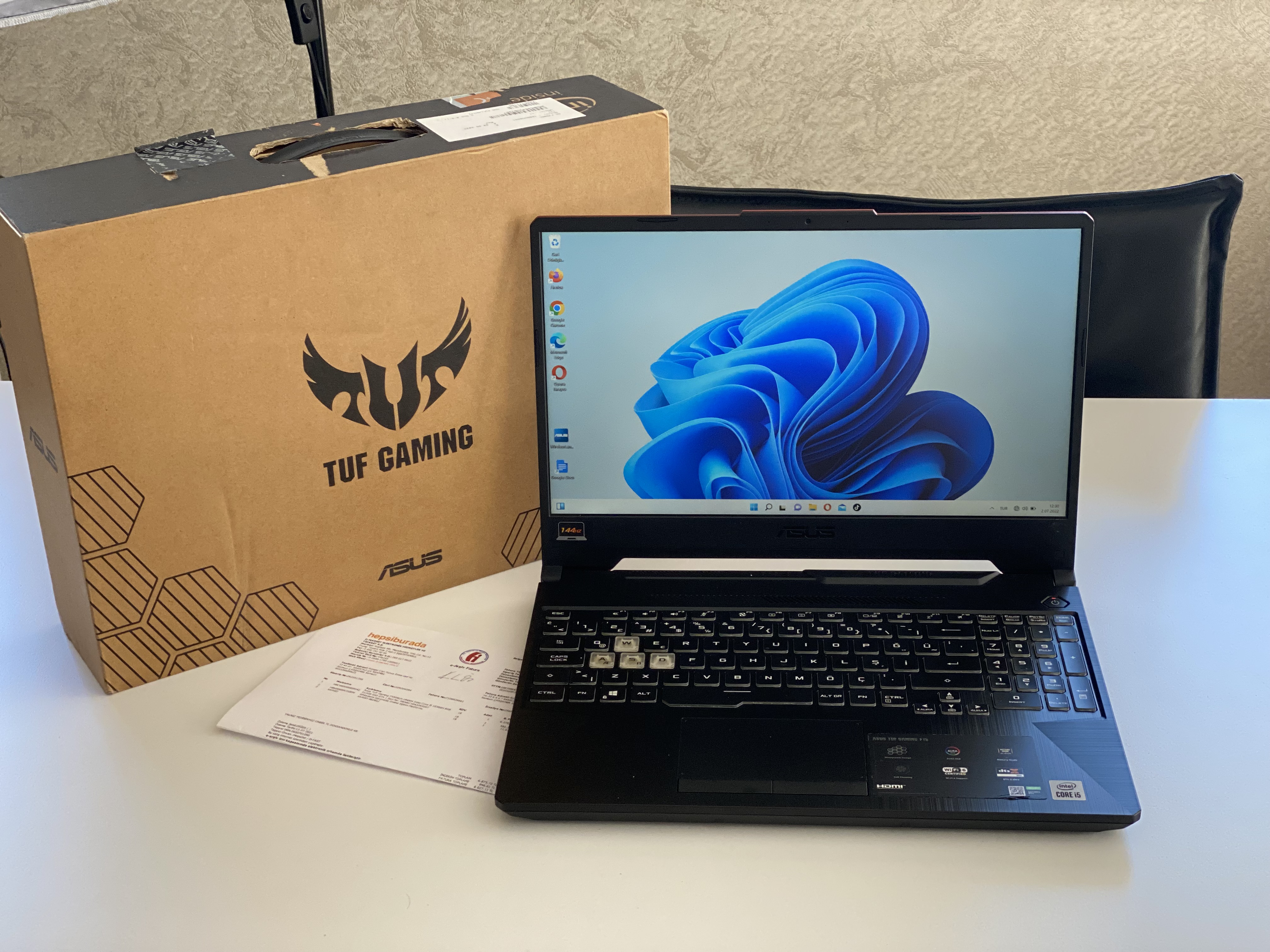 Asus TUF Gaming FX506LH-HN004 Intel Core i5 10300H 8GB 512GB SSD GTX1650  Freedos 15.6' FHD Taşınabil | DonanımHaber Forum