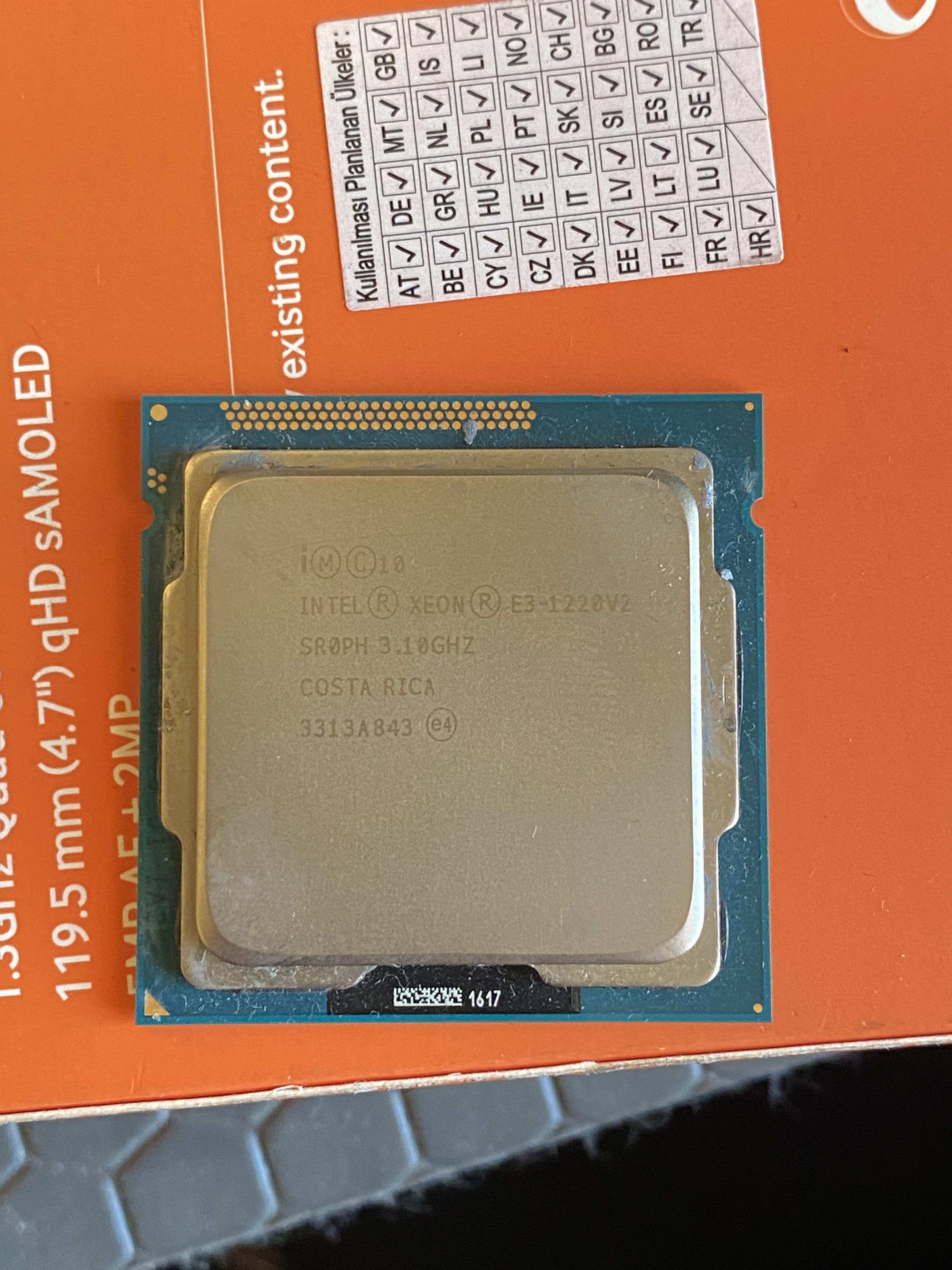 Intel Xeon E3 1220 V2 3.1GHz 8MB 4 Core Lga 1555 İşlemci | DonanımHaber ...