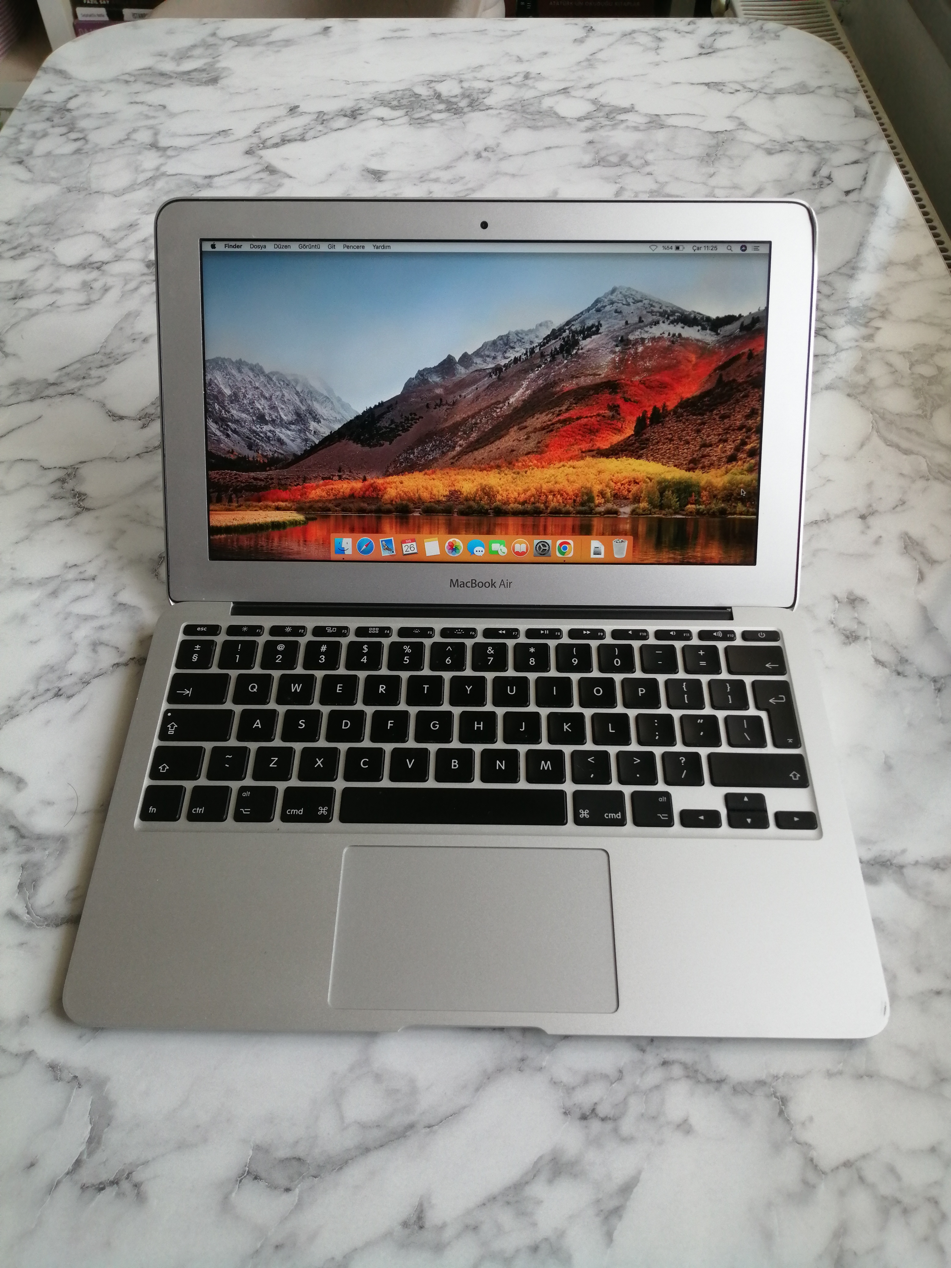 Satılık Apple Macbook Air 11 inç Mid 2011 Intel Core i5 1,66 GHz |  DonanımHaber Forum