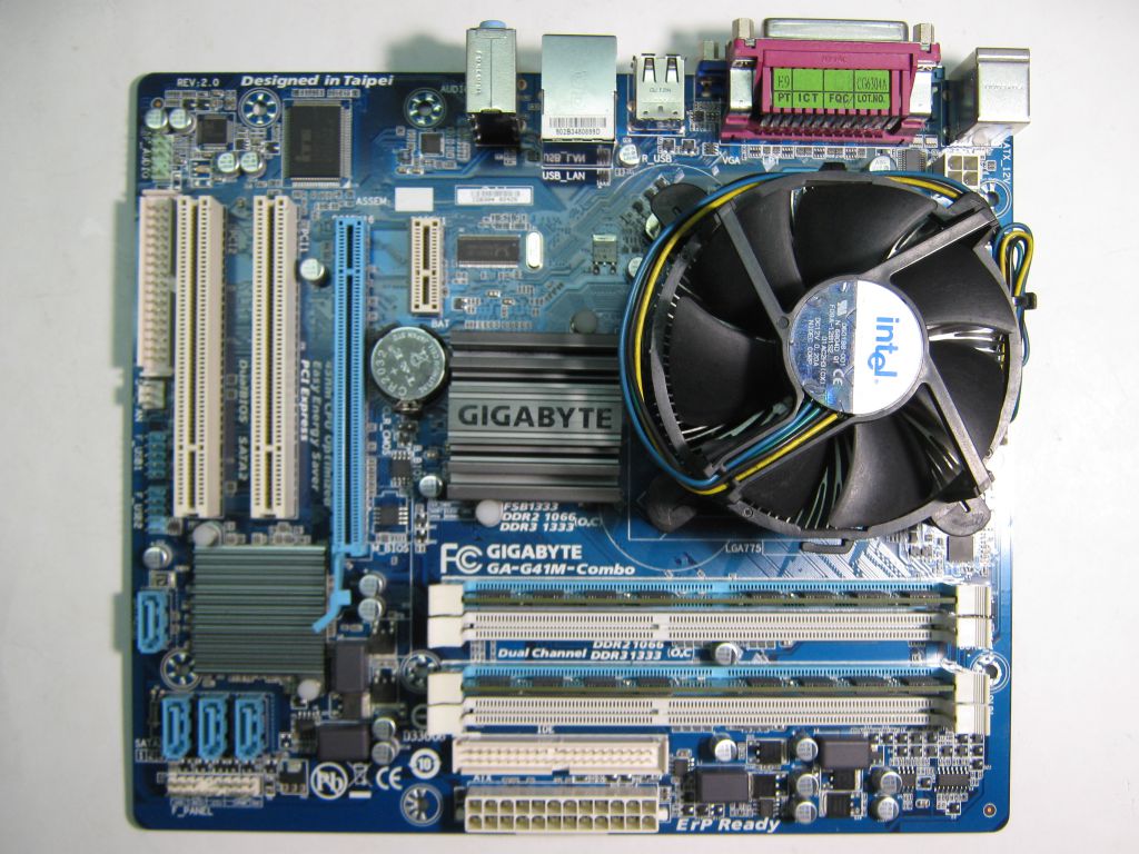 Gigabyte G41 Combo DDR3 Anakart + Q6600 İşlemci + 2+1 GB Ram [ 350 TL ] |  DonanımHaber Forum
