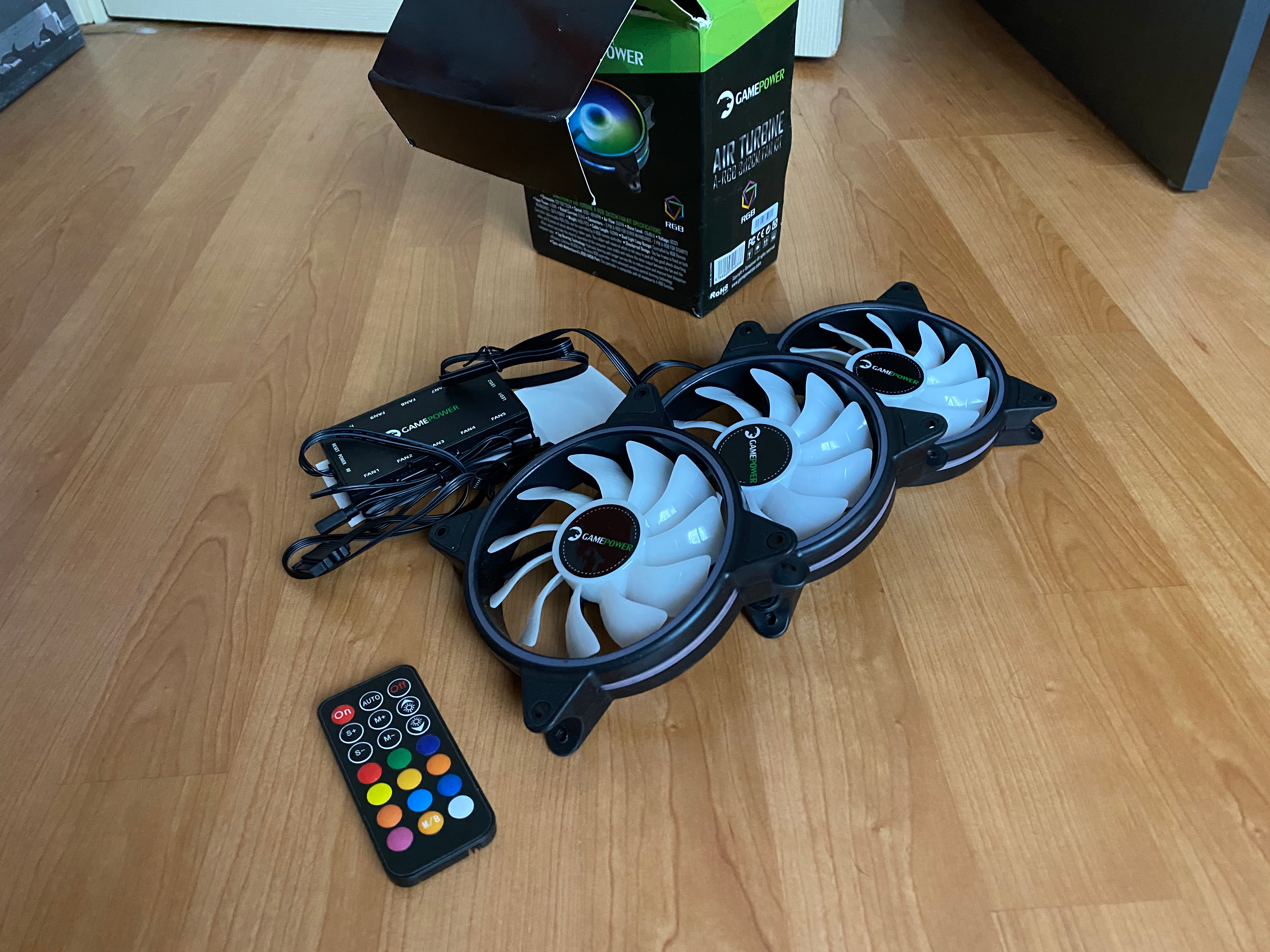 GamePower Air Turbine ARGB/RGB 3x12cm Kasa Fanı | DonanımHaber Forum