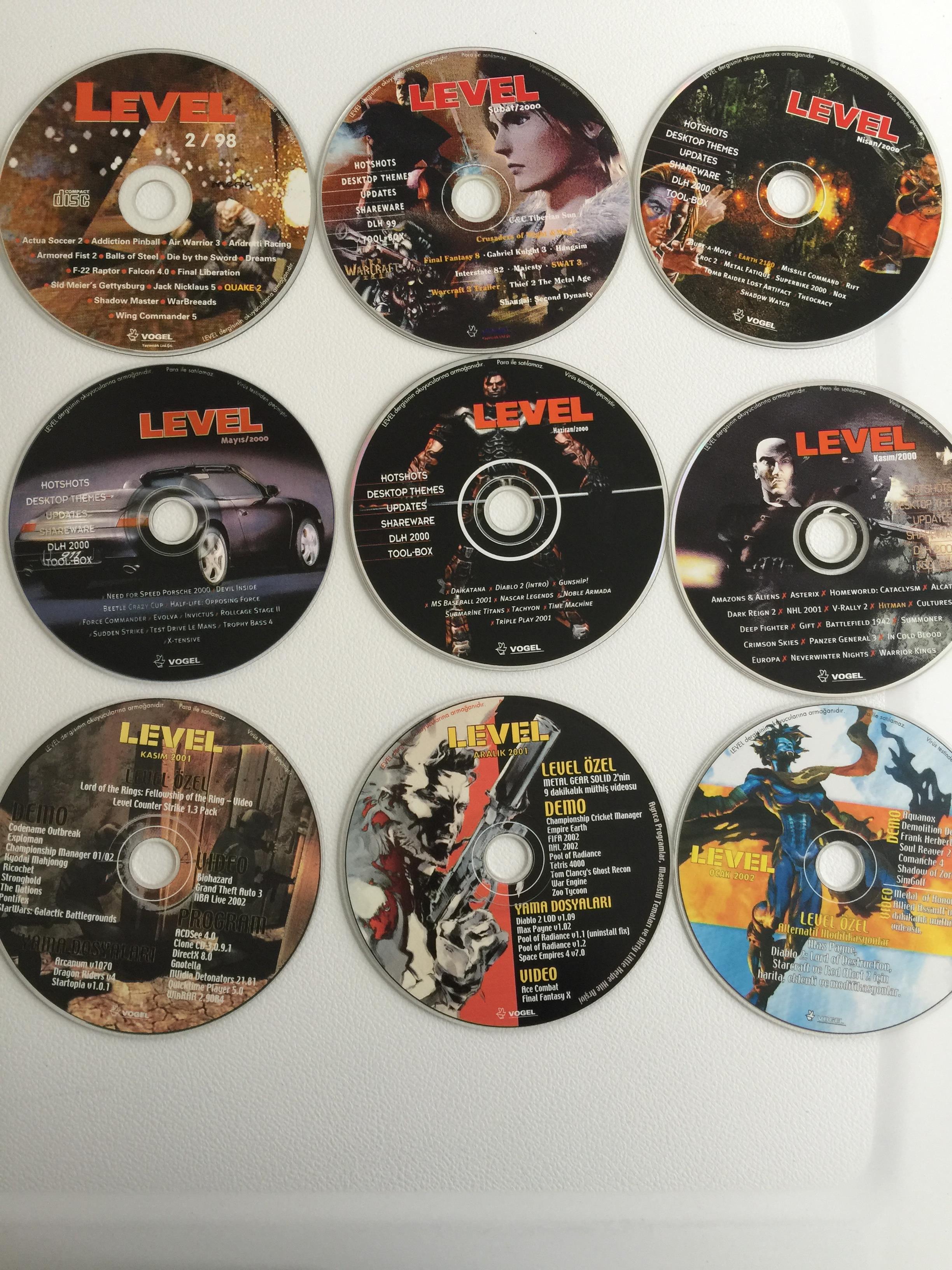 Level Dergisi Karışık CD (SATILDI) | DonanımHaber Forum